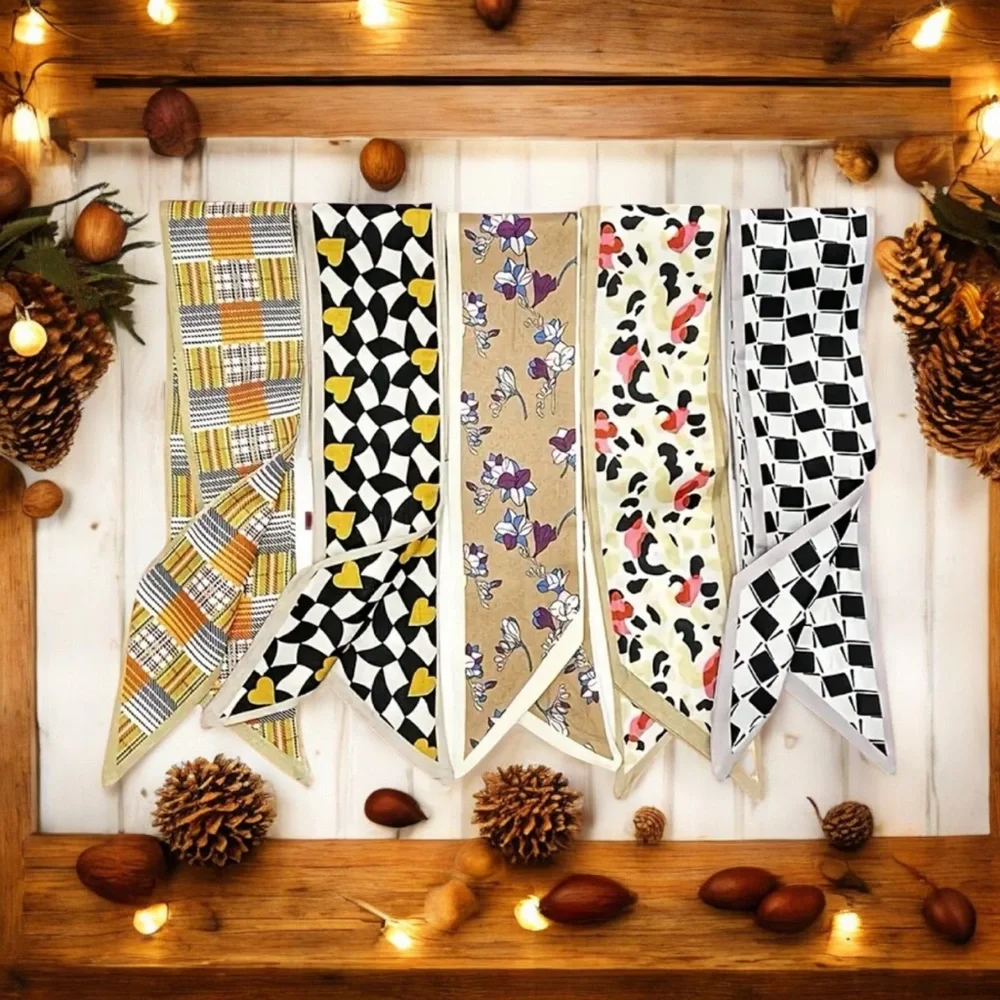 5 Piece Set Satin Vibrant‎ Style Twillies